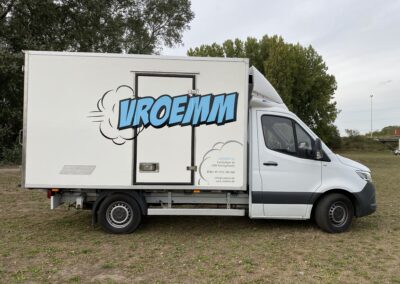 Bestickeren meubelbak