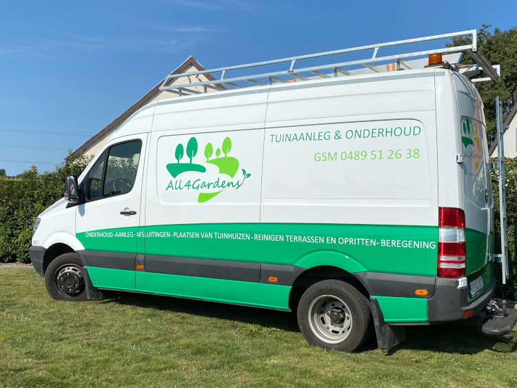 Camionette bestickeren